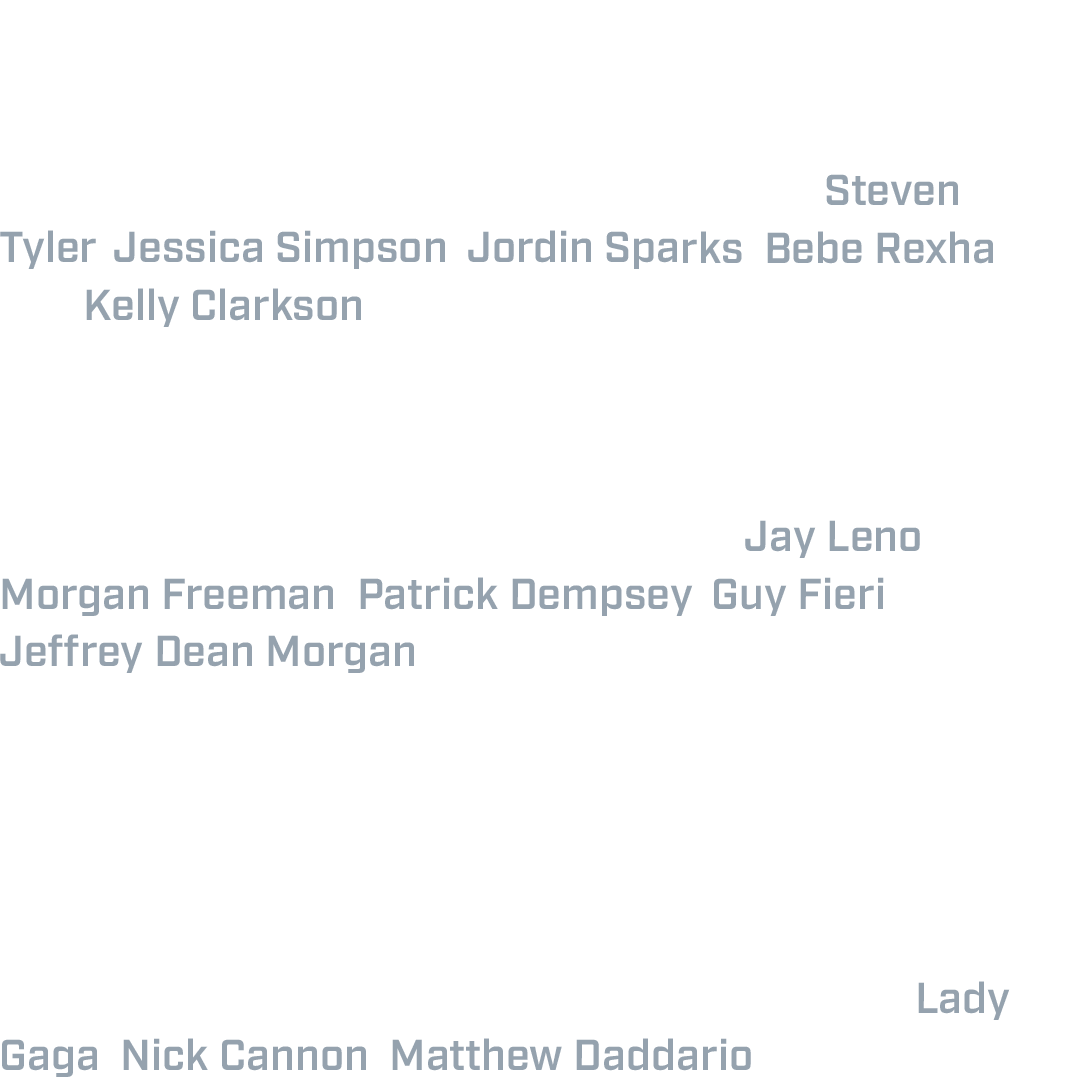 From The Beatles to John Travolta, countless celebrities have come to the Speedway to witness 